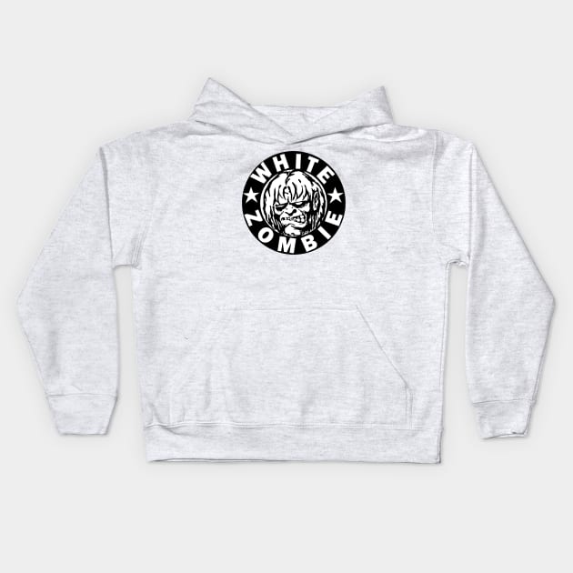 White Zombie Kids Hoodie by Wellcome to my world